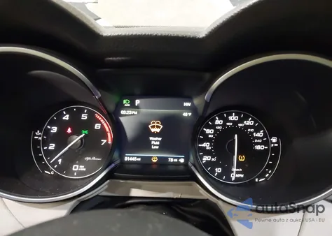 2019 Alfa Romeo Stelvio Ti Awd z USA, uszkodzony, nr VIN ZASPAKBN3K7C57347